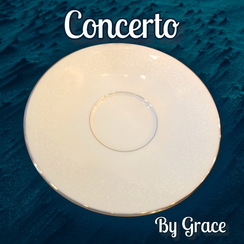 Vtg Saucer Grace Concerto Fine China From Japan Make Offers Bundle Up Sets Save!